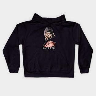 Vintage Fly' Boys Kids Hoodie